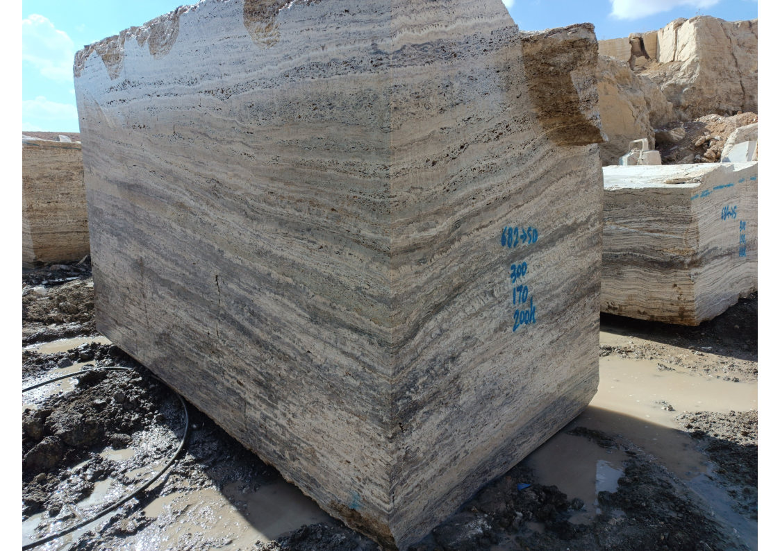 Block.No.682.SD.2_Page2 Marjan Silver Travertine - No. 682 - Image 1