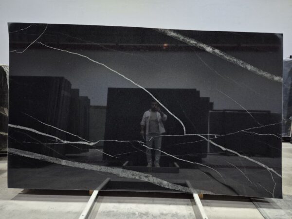 Tiger Black Granite Slab