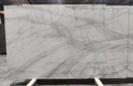 White Veined Marble Slab