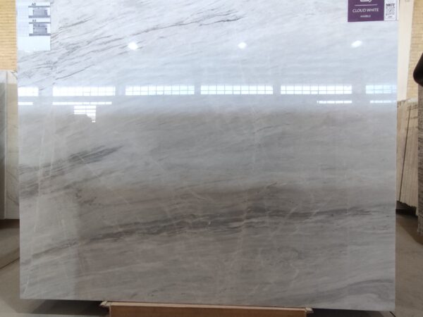 Cloud White Marble Slab