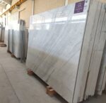 Cloud White Marble Slab - Image 2