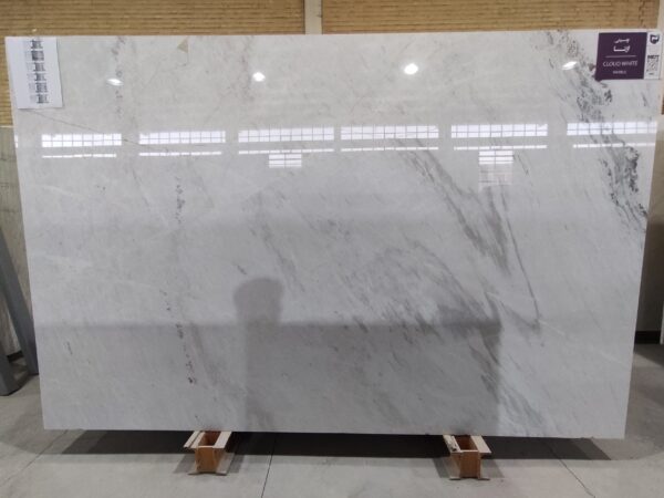 Cloud White Marble Slab