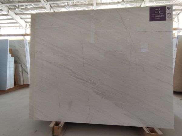 Cloud White Marble Slab