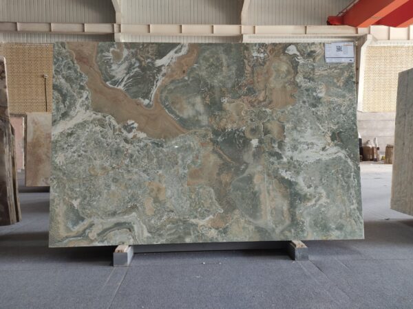 Dark Green Onyx Slab