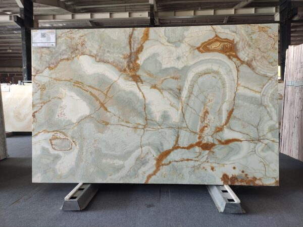 Light Blue Onyx Slab