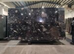 Marinace Black Granite Slab
