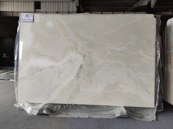 Pure White Onyx Slab