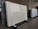 Super White Travertine Cross-Cut Slab