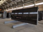 Tiger Black Granite Slab