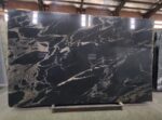 Titanium Black Granite Slab