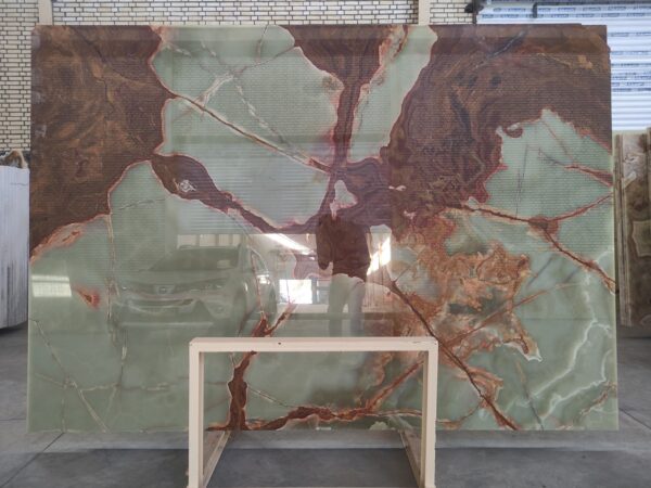 Verde Giada Onice Slab