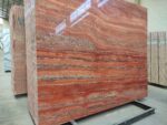 Red Travertine Slab - Image 2