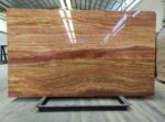 Red Travertine Slab