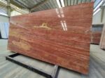 Red Travertine Slab - Image 3