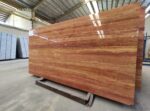 Red Travertine Slab - Image 3